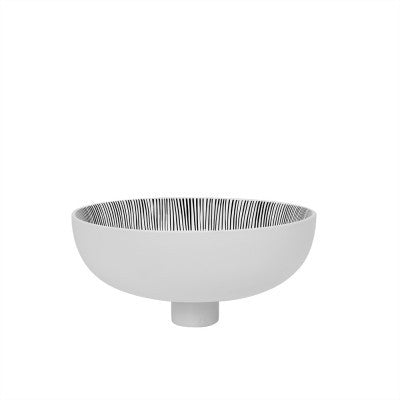 صحن فاكهة من البورسلان