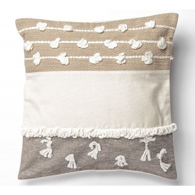 غطاء وسادة مربع من القطن تطريز و صناعة يدوية