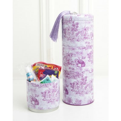 علبة قرقيعان - بنفسجي