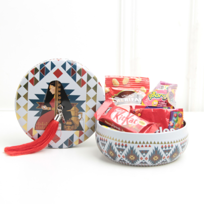 علبة قرقيعان - طابع تراثي