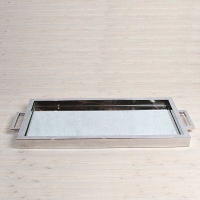 صينية تقديم من الستانلس ستيل