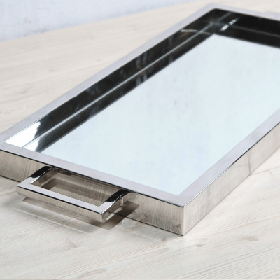 صينية تقديم من الستانلس ستيل