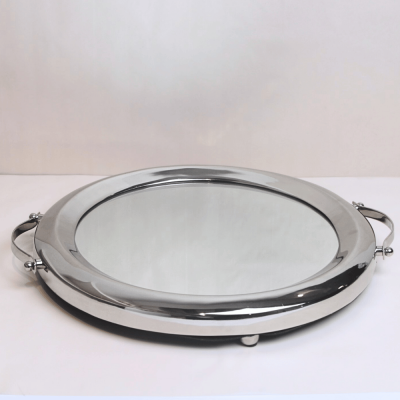 صينية تقديم من الستانلس ستيل والألومنيوم