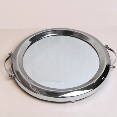 صينية تقديم من الستانلس ستيل والألومنيوم