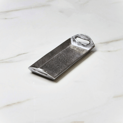 طقم  3 صواني المنيوم - فضي