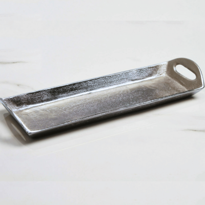 طقم  3 صواني المنيوم - فضي