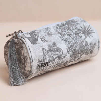 Island Bag with Pouch,Grey