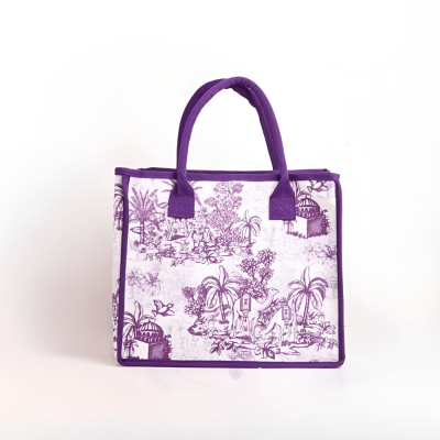 Island bag , Purple