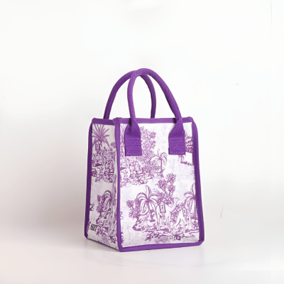 Island bag small , Purple