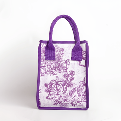 Island bag small , Purple