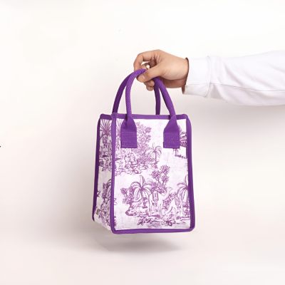 Island bag small , Purple