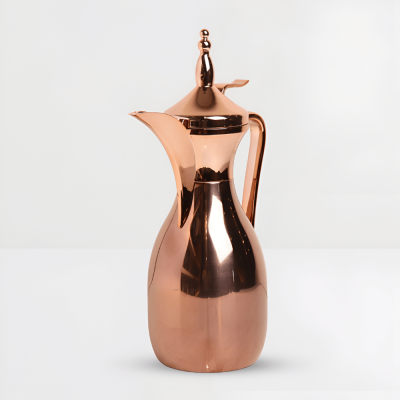 سمو دلة الستانلس ستيل - ذهب وردي - 1 لتر