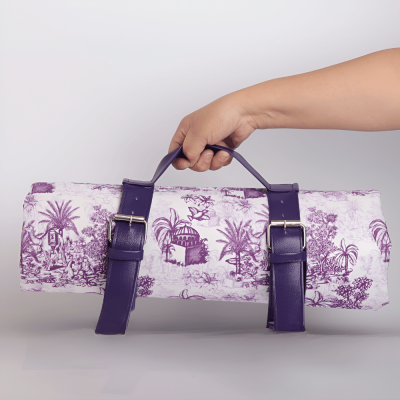 بساط بطبعة الجزيرة -بنفسجي