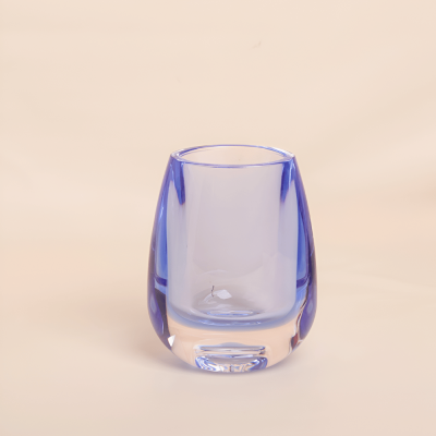 فازة زهور (ضد الكسر) - أزرق