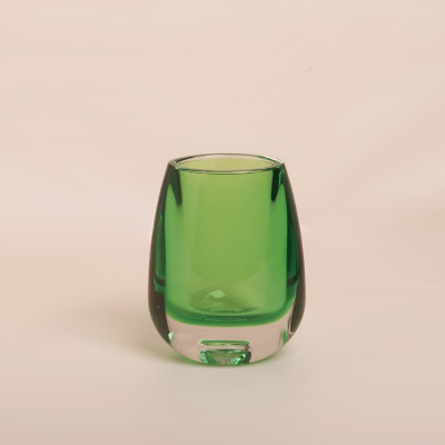 فازة زهور (ضد الكسر) - أخضر