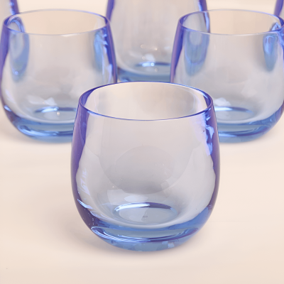 كوب أزرق ( ضد الكسر) - 6 قطع