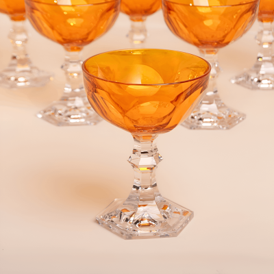 وعاء آيس كريم  أزرق ( ضد الكسر ) -  6 قطع