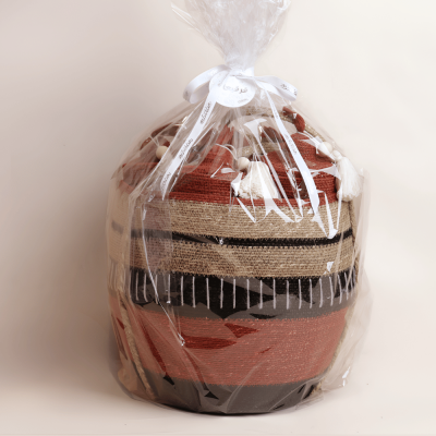 سلة قرقيعان كبيرة - برتقالي