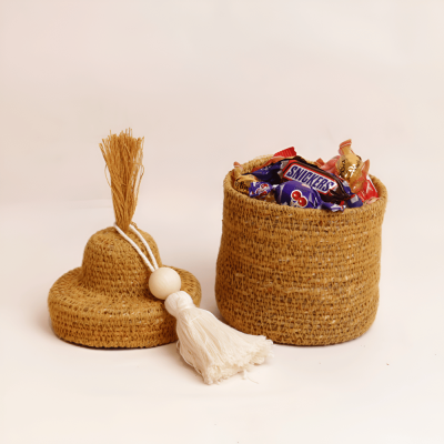 سلة قرقيعان صغيرة