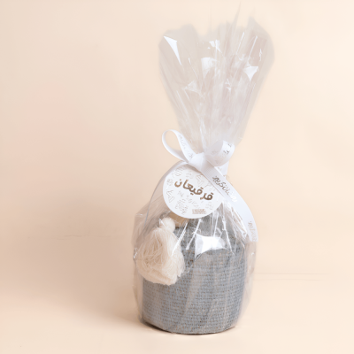 سلة قرقيعان صغيرة - أزرق فاتح