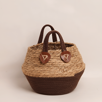سلة - بيج / بني (صغيرة).