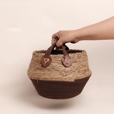 سلة - بيج / بني (صغيرة).