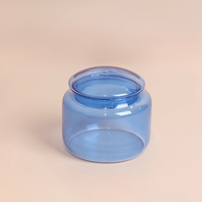 برطمان زجاجي - أزرق