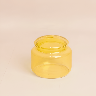 برطمان زجاجي - أصفر