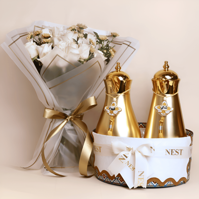 هدية فاخرة - طقم مطارات رويال ذهبي