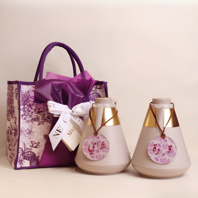 جنطة الجزيرة - البنفسجي