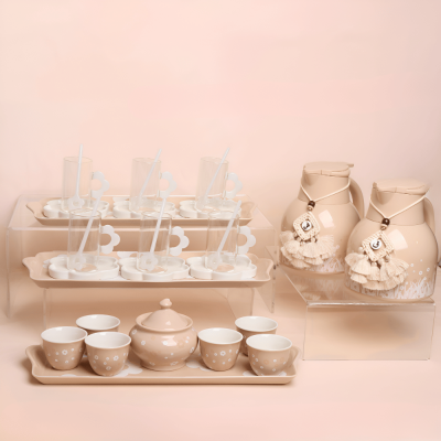 طقم هدية من مجموعة ورد