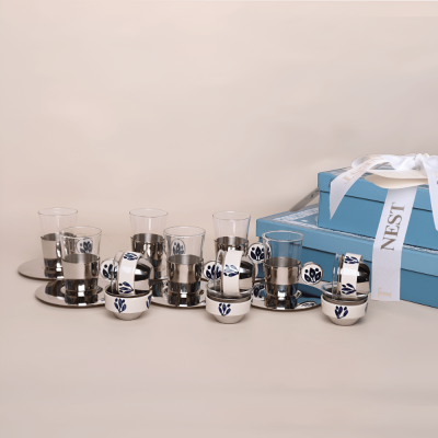 طقم هدية - أزرق داكن