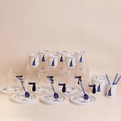 مجموعة هدية كراكش 4  - أزرق / أخضر