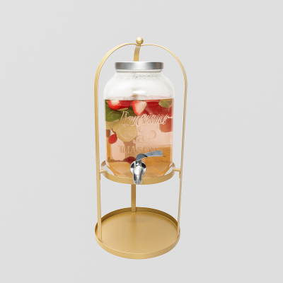 موزع زجاجي للمشروبات