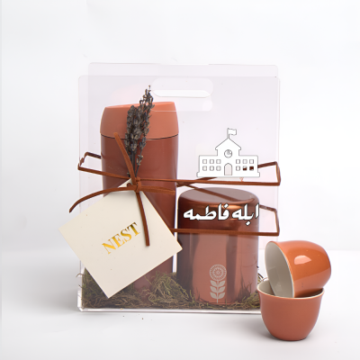 مطارة قهوة - بني