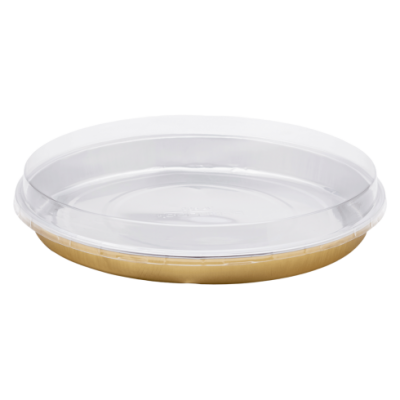 صحن طعام من الألمونيوم فويل للفرن والميكروويف مع غطاء 900 ملل-3 حبة