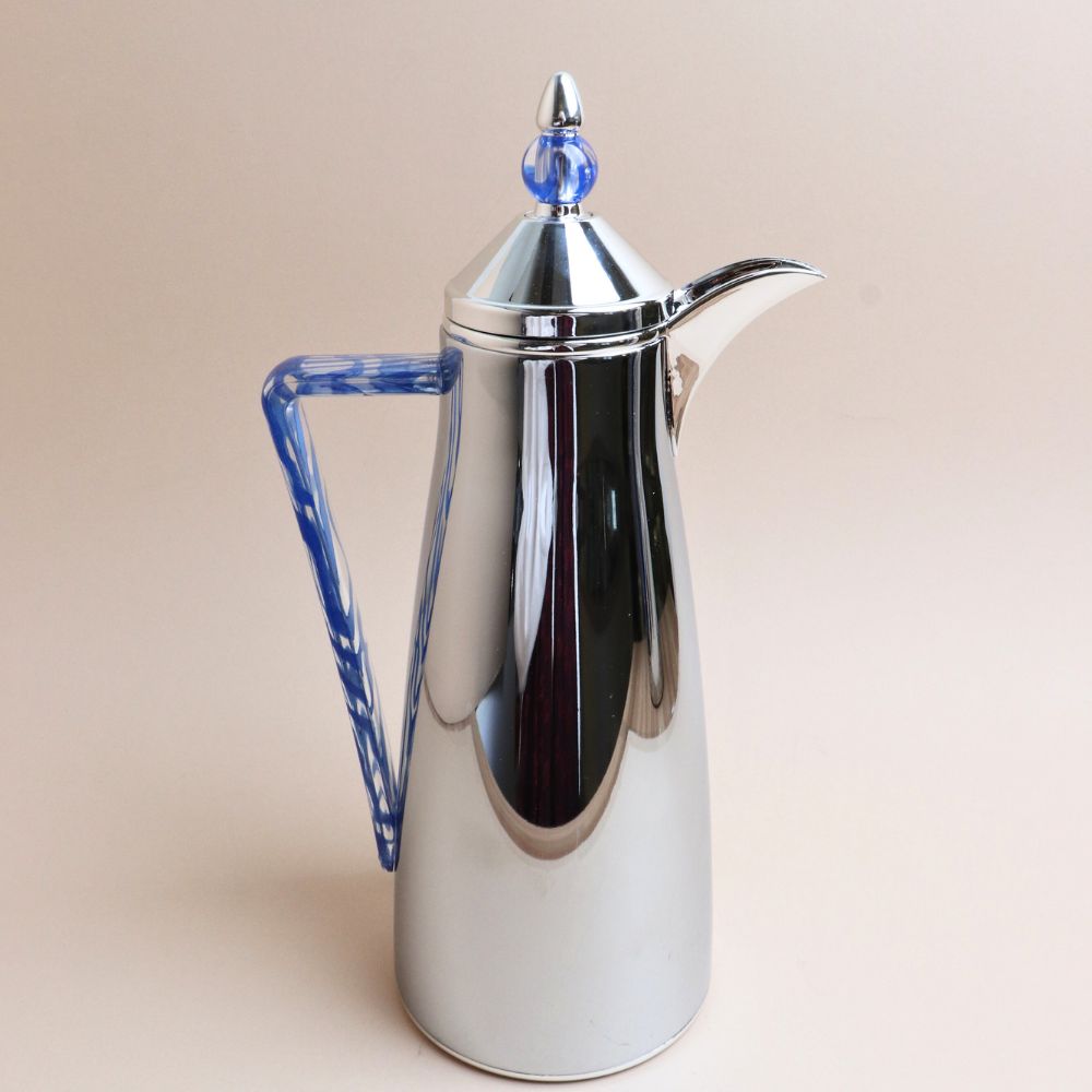 Wavy Stainless Steel coffee Thermos - 1 L