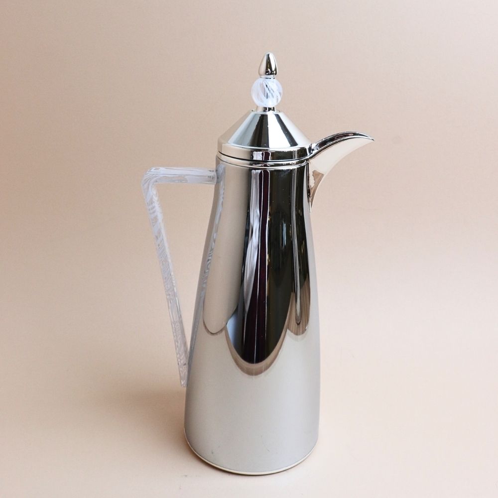 Wavy Stainless Steel coffee Thermos - 1 L