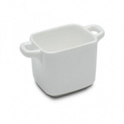 وعاء بورسلين بمقبض