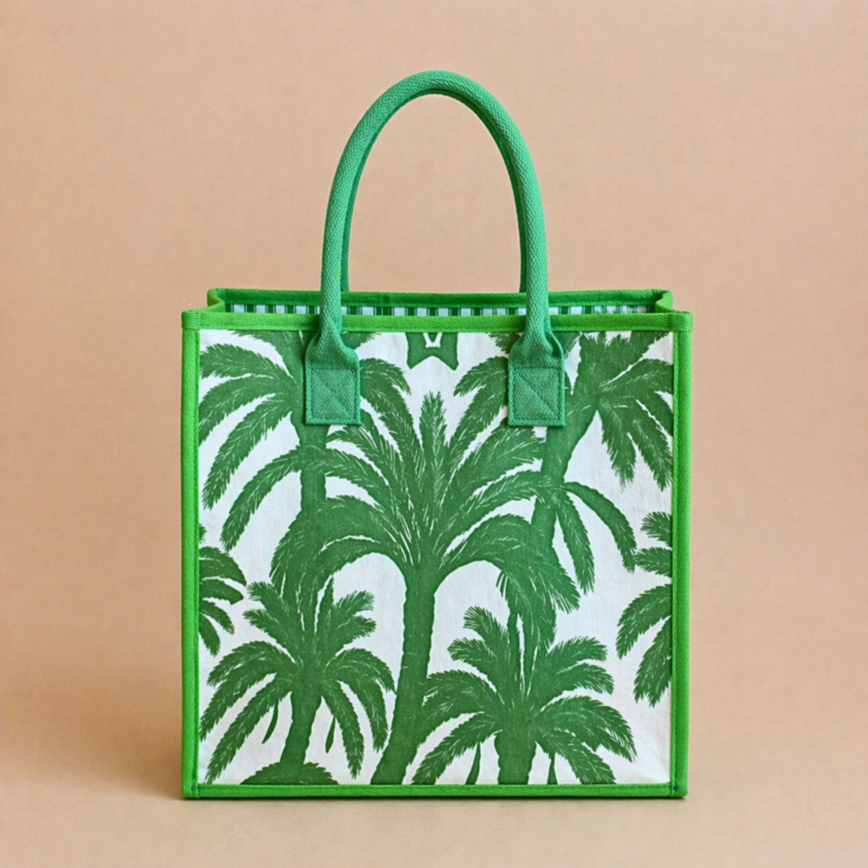 Palm canvas bag - Big
