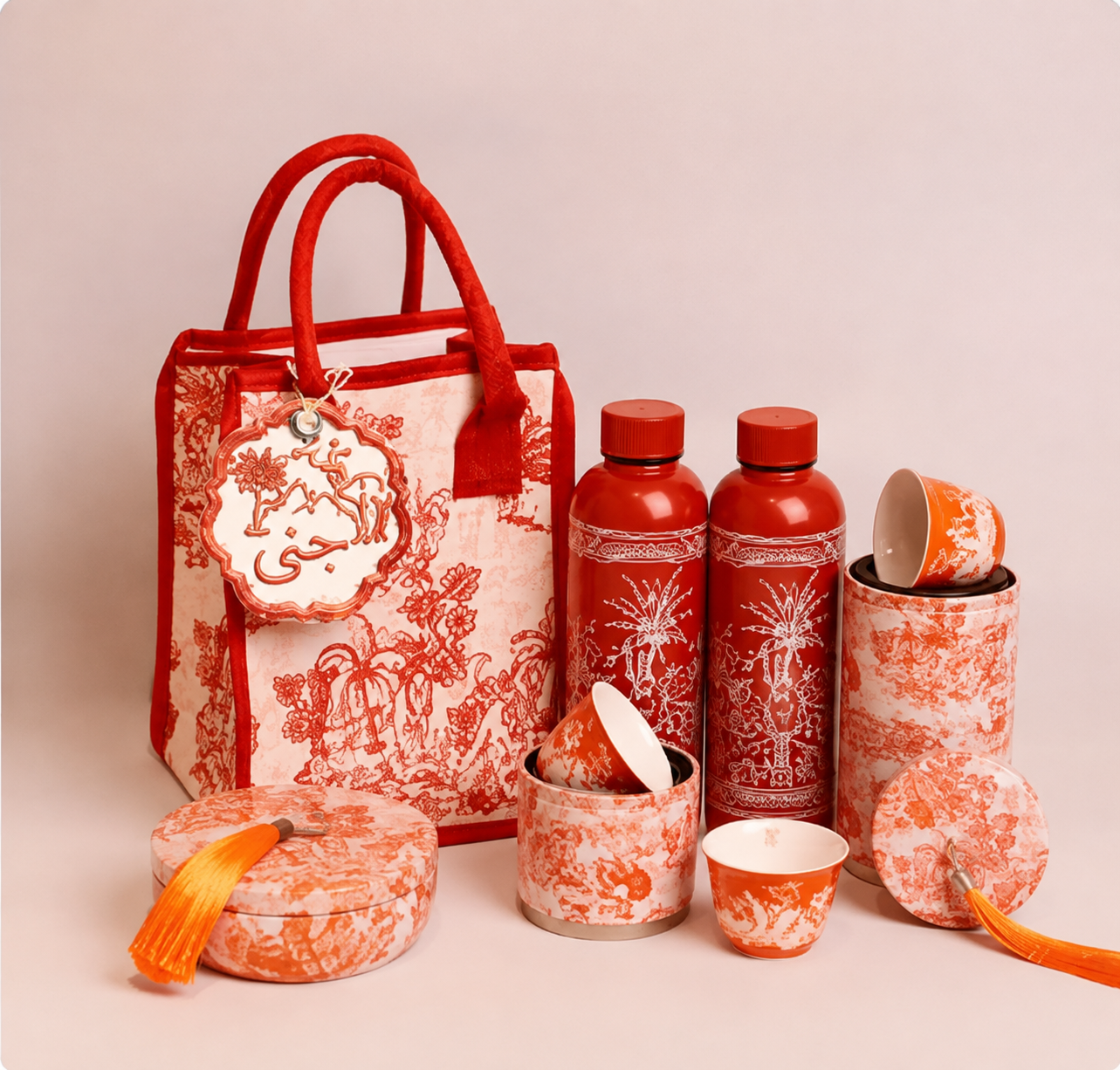 Island combo set - Orange