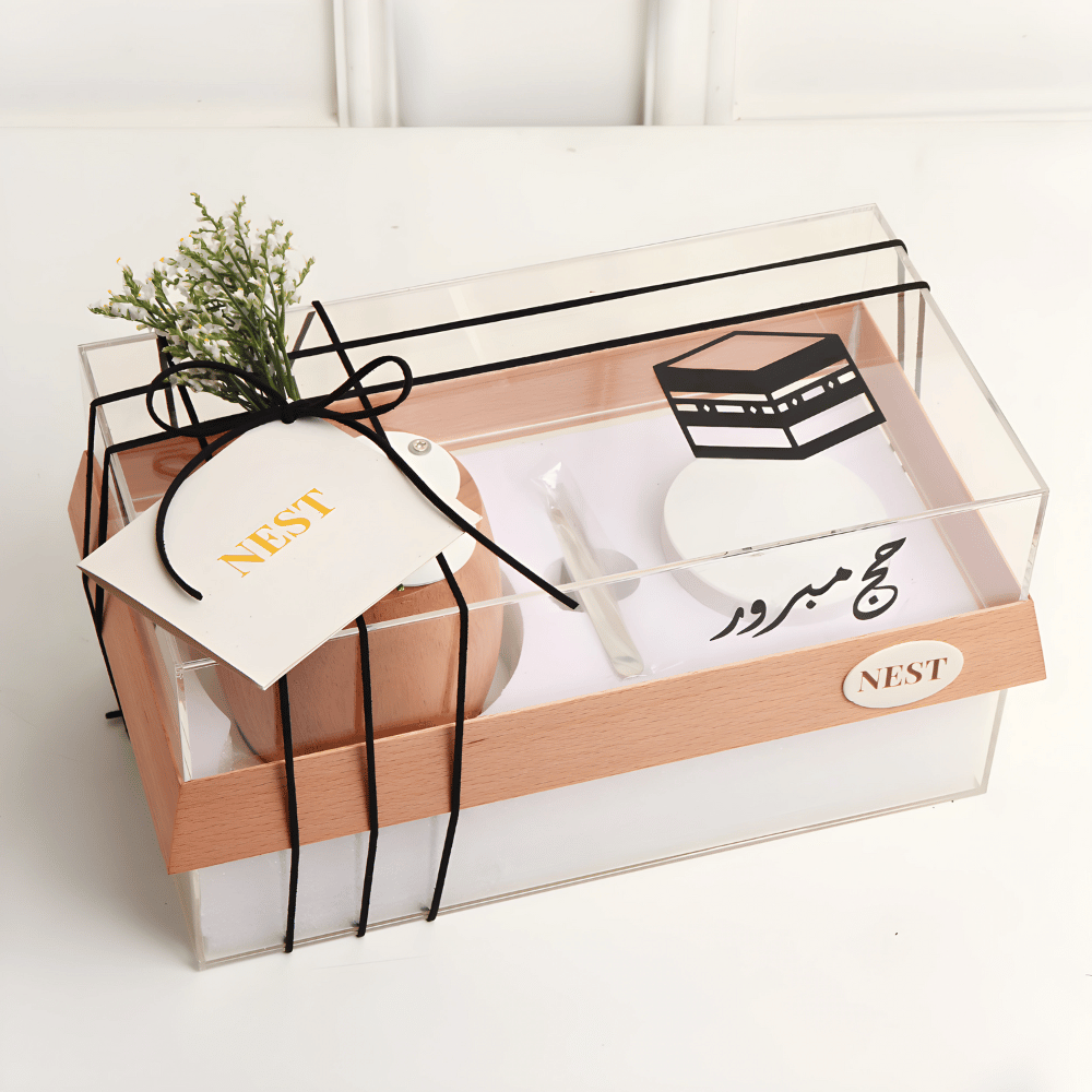 Hajj Mubkhar gift- white