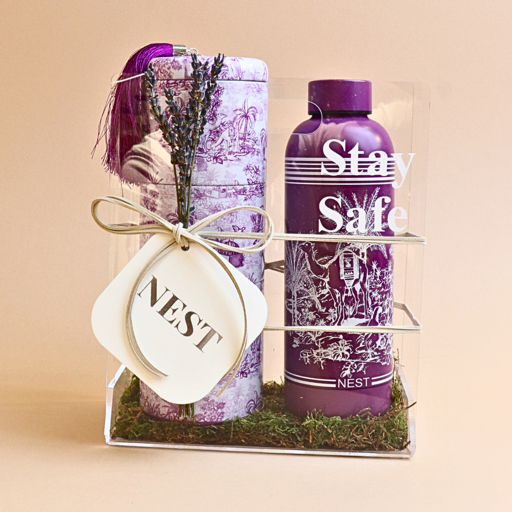 طقم هدايا آيلاند - بنفسجي