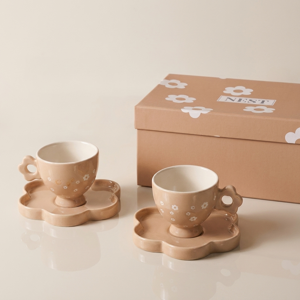 Ward Turkish cup with saucer ,2 pcs