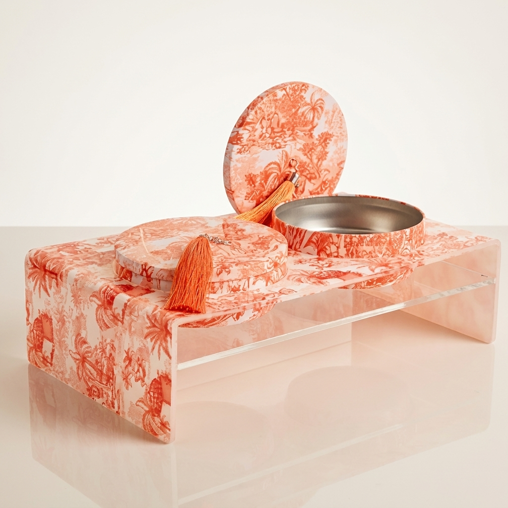 Acrylic Stand Medium -  Orange