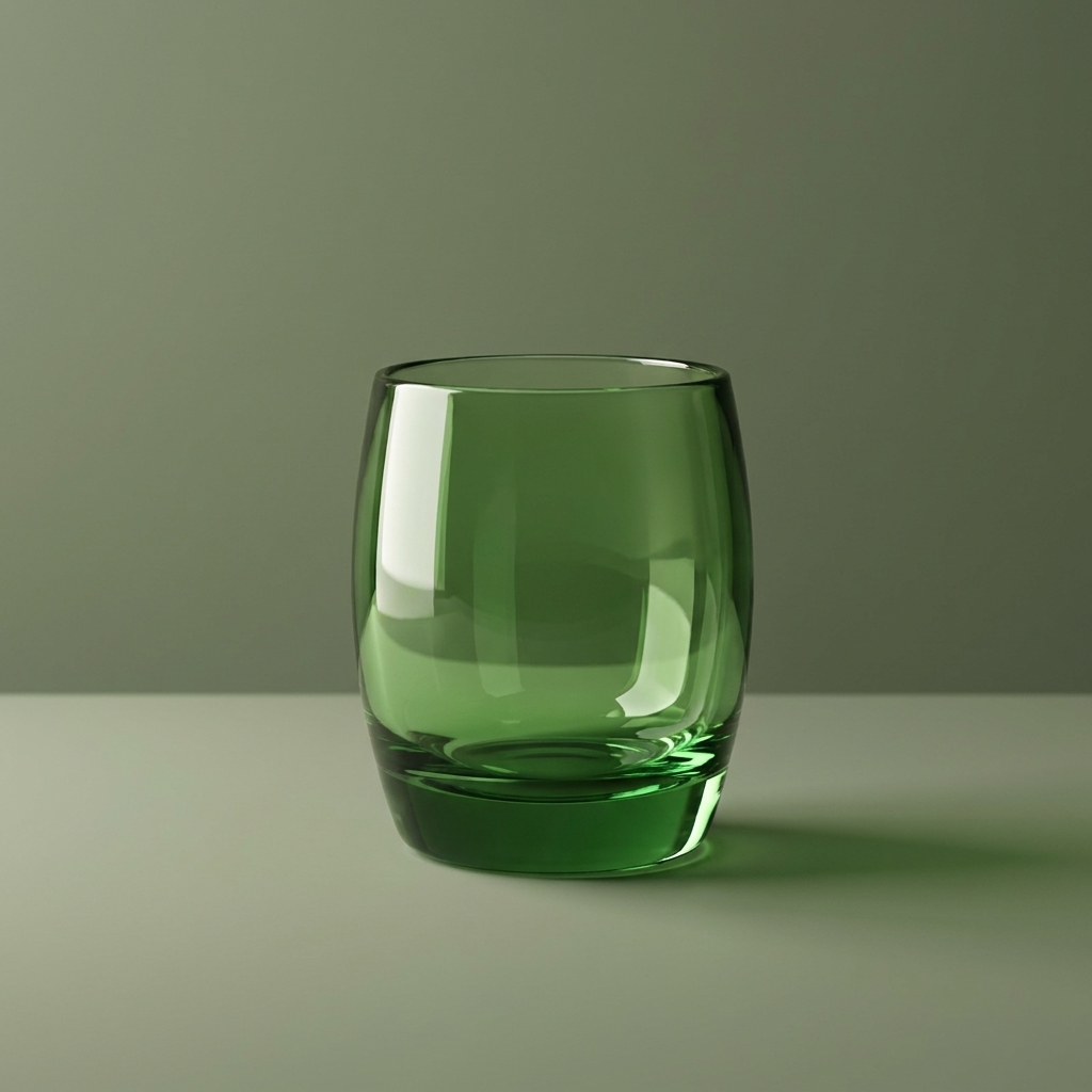 PC Glass Green , 6 pcs