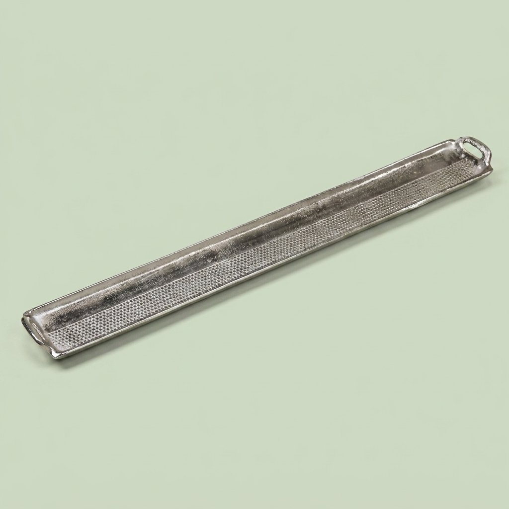 Aluminium Long tray , silver