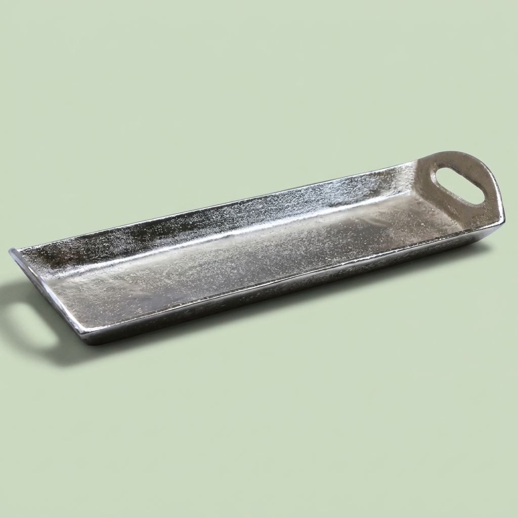 Aluminium Serving  Tray , Silver