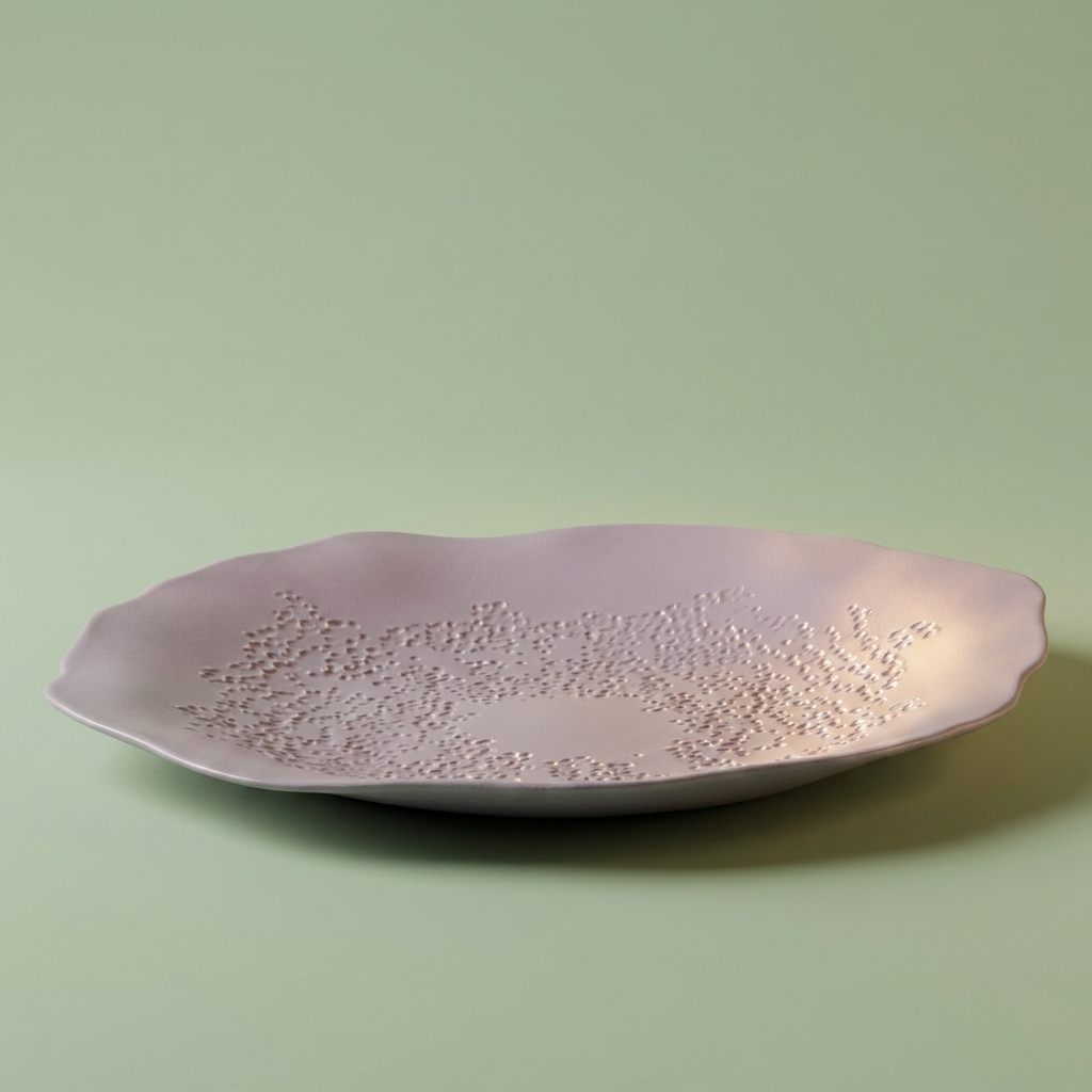 Porcelain Decorative Plate (Medium)